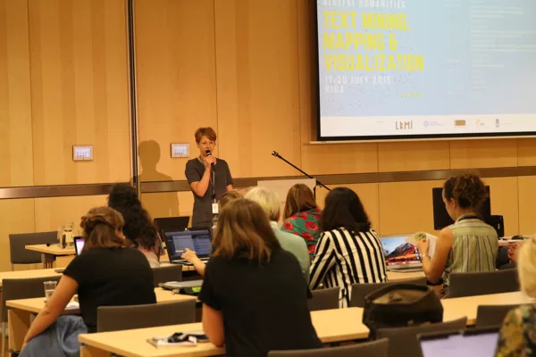 Opening speech by Anda Baklāne (National Library of Latvia) - the main coordinator of #BSS