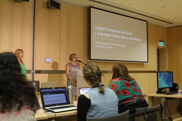Keynote: Liina Lindström, Kristel Uiboaed "Digital Humanities and Small Languages"