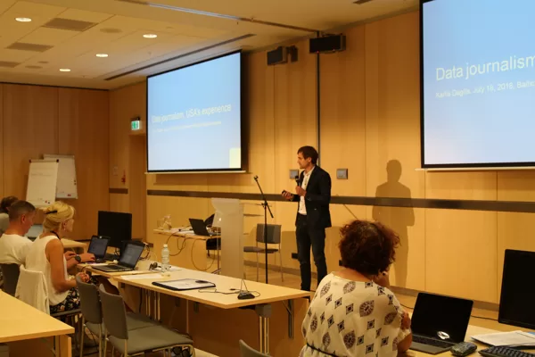 Kārlis Dagilis on data journalism